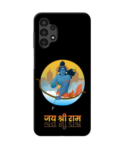 Black Jay Shree Ram Samsung A13 4G Back Cover