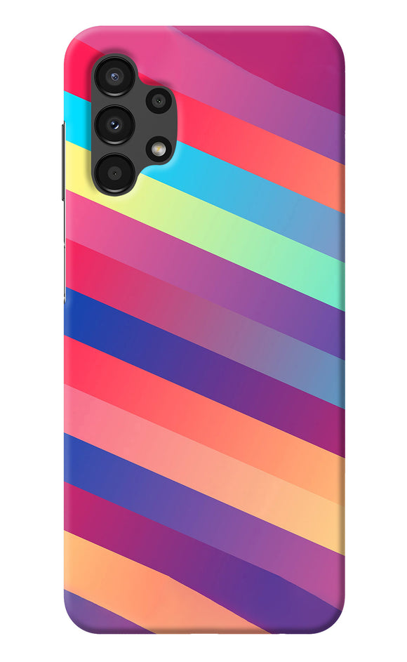 Stripes color Samsung A13 4G Back Cover