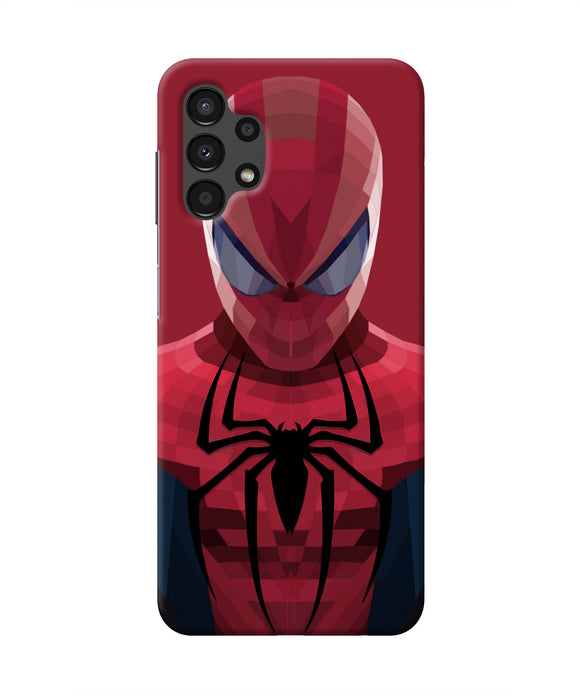 Spiderman Art Samsung A13 4G Real 4D Back Cover
