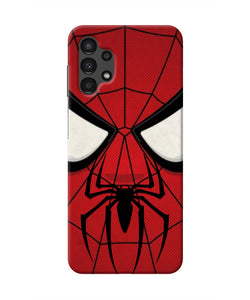 Spiderman Face Samsung A13 4G Real 4D Back Cover
