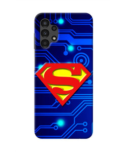 Superman Abstract Samsung A13 4G Real 4D Back Cover
