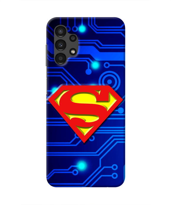 Superman Abstract Samsung A13 4G Real 4D Back Cover