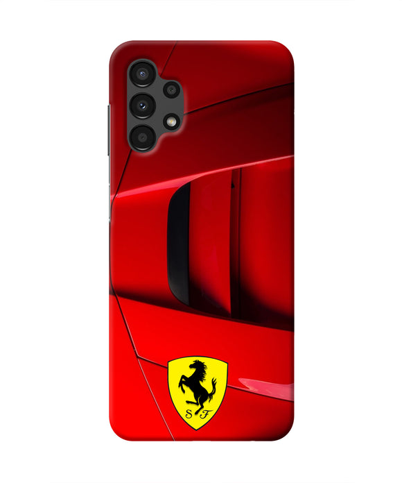 Ferrari Car Samsung A13 4G Real 4D Back Cover