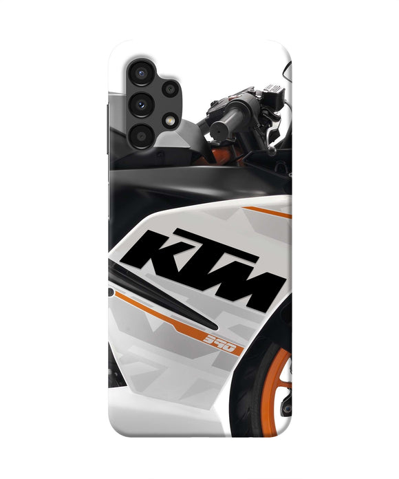 KTM Bike Samsung A13 4G Real 4D Back Cover