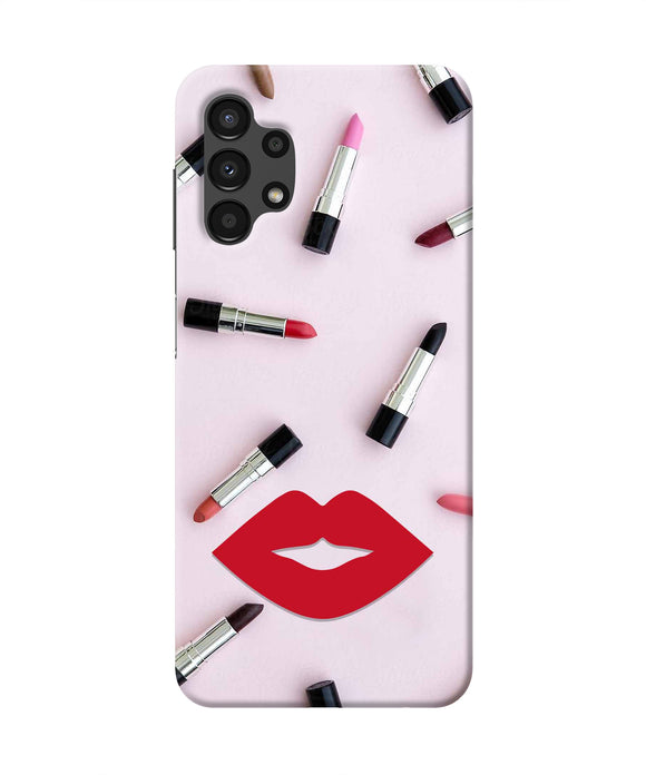 Lips Lipstick Shades Samsung A13 4G Real 4D Back Cover