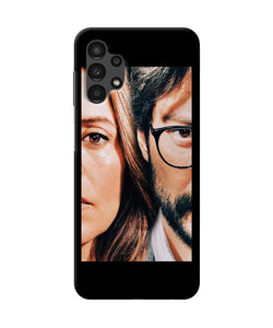 Money Heist Professor With Rachel Samsung A13 4G Back Cover