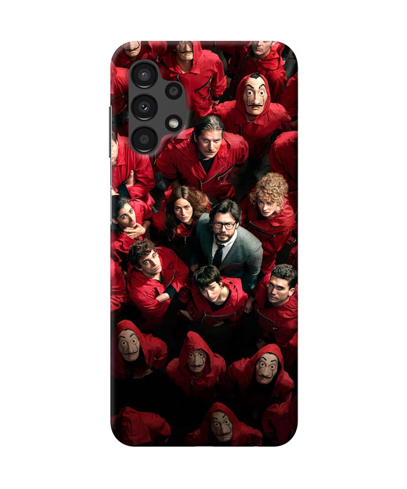 Money Heist Professor with Hostages Samsung A13 4G Back Cover