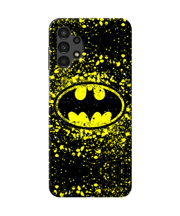 Batman last knight print yellow Samsung A13 4G Back Cover