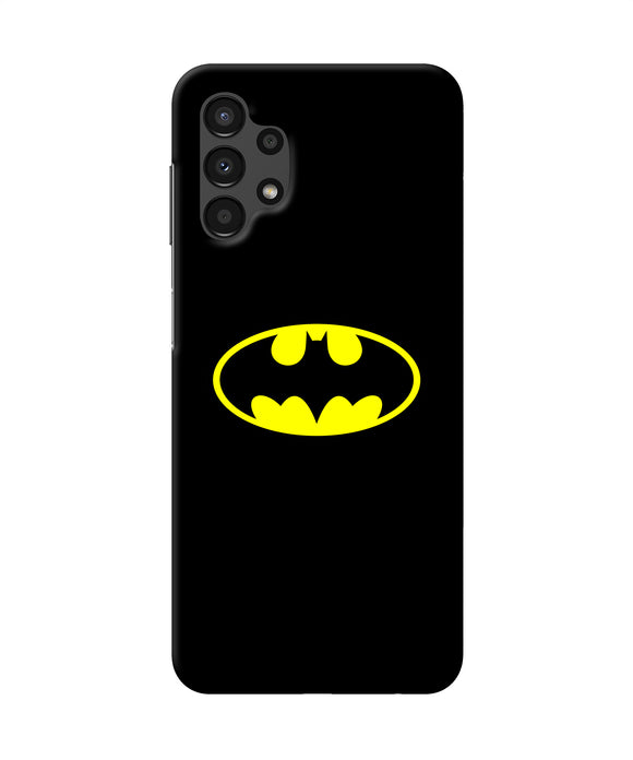Batman last knight print black Samsung A13 4G Back Cover