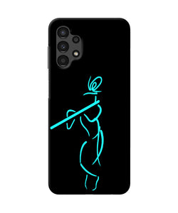 Lord krishna sketch Samsung A13 4G Back Cover