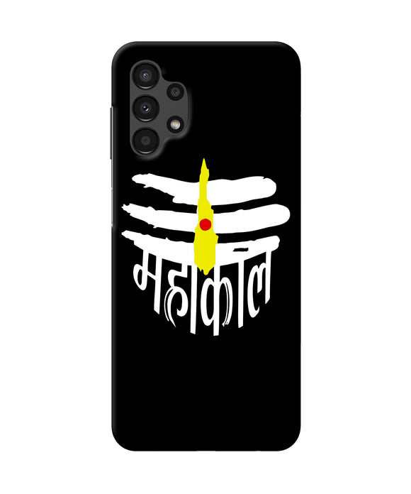 Lord mahakal logo Samsung A13 4G Back Cover