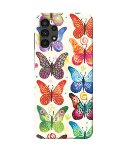 Abstract butterfly print Samsung A13 4G Back Cover