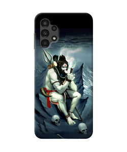 Lord shiva chillum Samsung A13 4G Back Cover