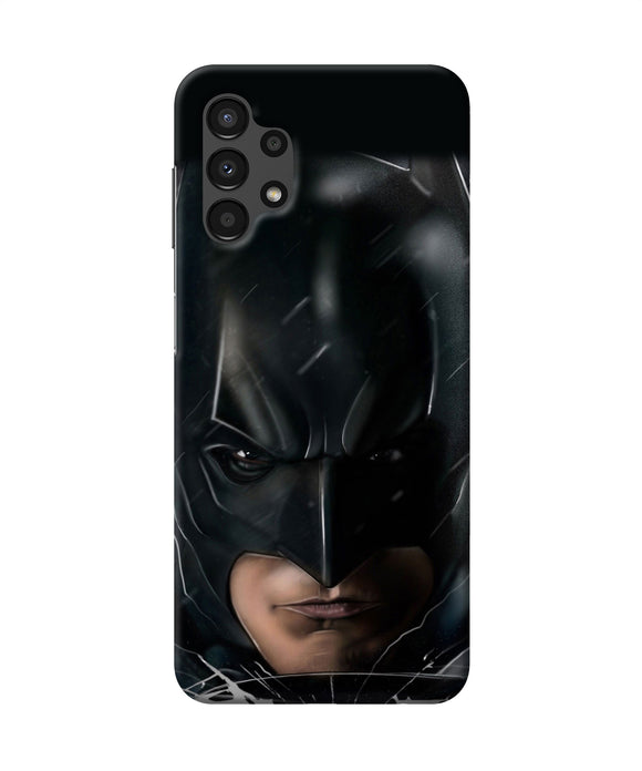 Batman black mask Samsung A13 4G Back Cover