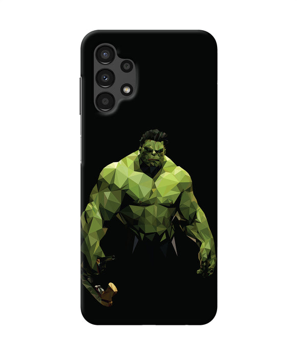 Abstract hulk buster Samsung A13 4G Back Cover