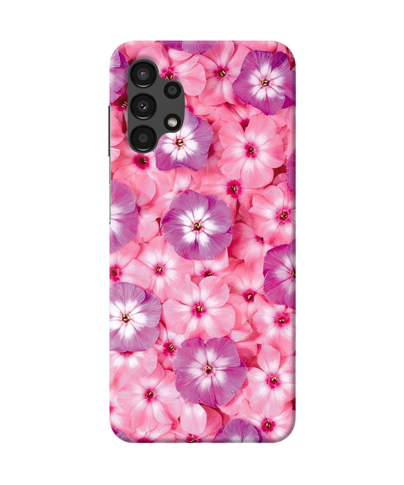 Natural pink flower Samsung A13 4G Back Cover