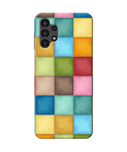 Abstract colorful squares Samsung A13 4G Back Cover