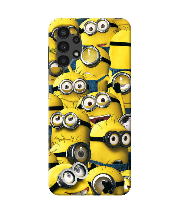 Minions crowd Samsung A13 4G Back Cover