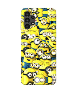 Minions mini crowd Samsung A13 4G Back Cover