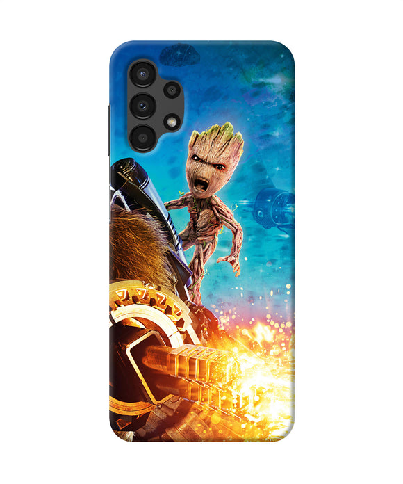 Groot angry Samsung A13 4G Back Cover