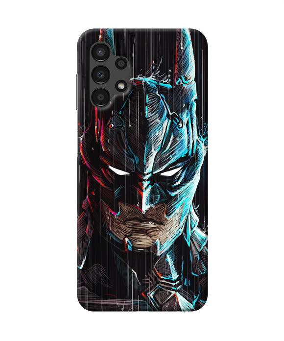 Batman face Samsung A13 4G Back Cover