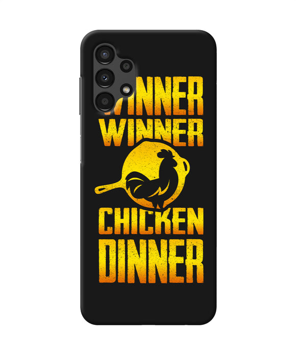 Pubg chicken dinner Samsung A13 4G Back Cover