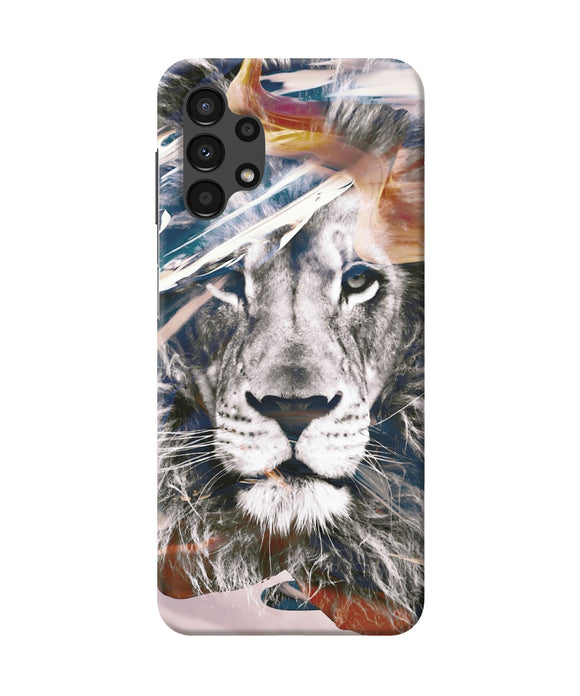 Lion poster Samsung A13 4G Back Cover