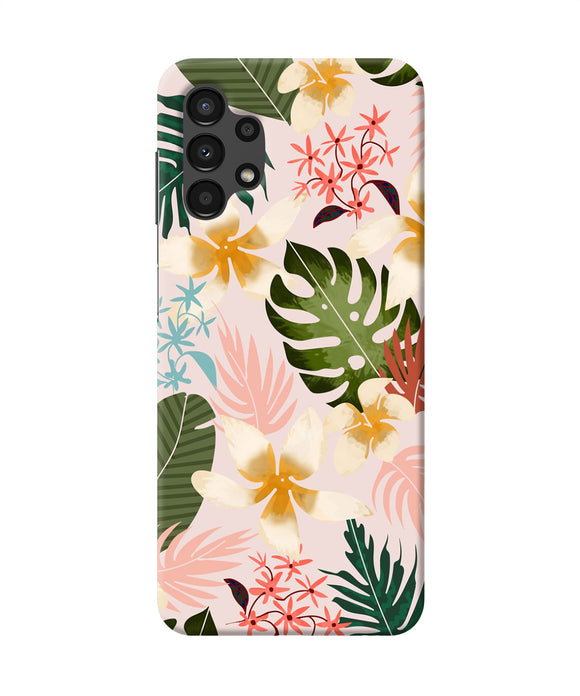 Leaf print Samsung A13 4G Back Cover