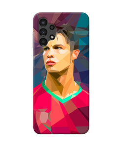 Abstract ronaldo Samsung A13 4G Back Cover