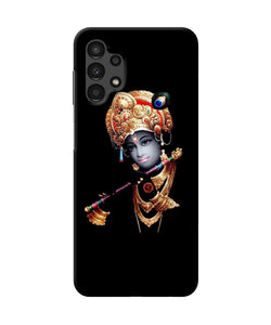 Lord krishna with fluet Samsung A13 4G Back Cover