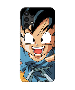 Goku z character Samsung A13 4G Back Cover