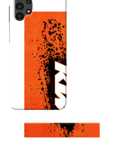 KTM black spray Samsung A13 4G Back Cover