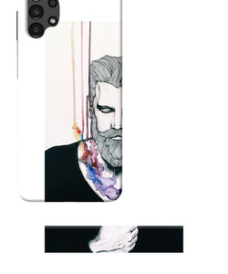 Beard man character Samsung A13 4G Back Cover