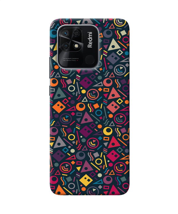 Geometric Abstract Redmi 10/10 Power Back Cover