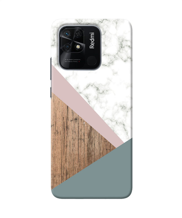 Marble wood Abstract Redmi 10/10 Power Back Cover