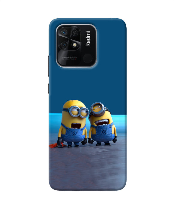 Minion Laughing Redmi 10/10 Power Back Cover