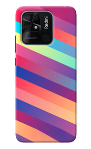 Stripes color Redmi 10/10 Power Back Cover