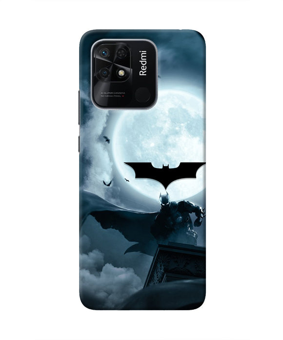 Batman Rises Redmi 10/10 Power Real 4D Back Cover