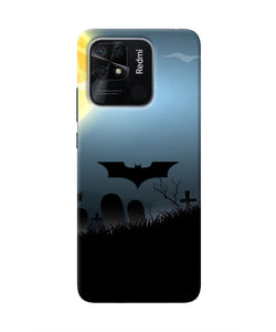 Batman Scary cemetry Redmi 10/10 Power Real 4D Back Cover