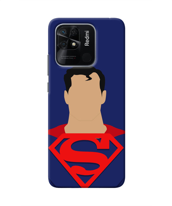 Superman Cape Redmi 10/10 Power Real 4D Back Cover