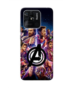 Avengers Superheroes Redmi 10/10 Power Real 4D Back Cover