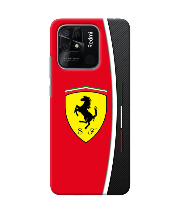 Ferrari Abstract Redmi 10/10 Power Real 4D Back Cover