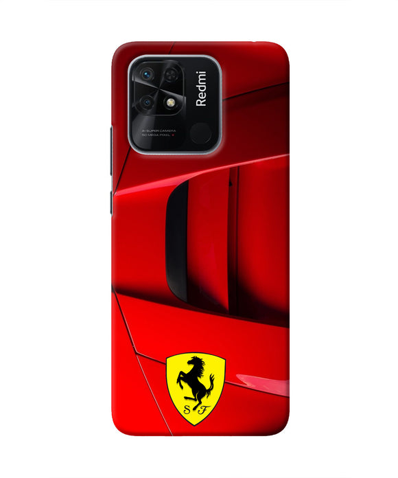 Ferrari Car Redmi 10/10 Power Real 4D Back Cover