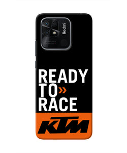 KTM Ready To Race Redmi 10/10 Power Real 4D Back Cover