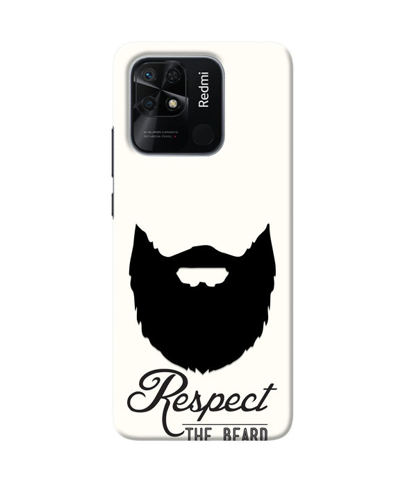 Respect the Beard Redmi 10/10 Power Real 4D Back Cover