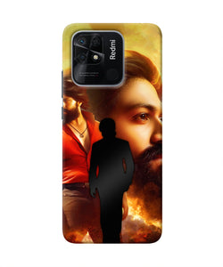 Rocky Bhai Walk Redmi 10/10 Power Real 4D Back Cover