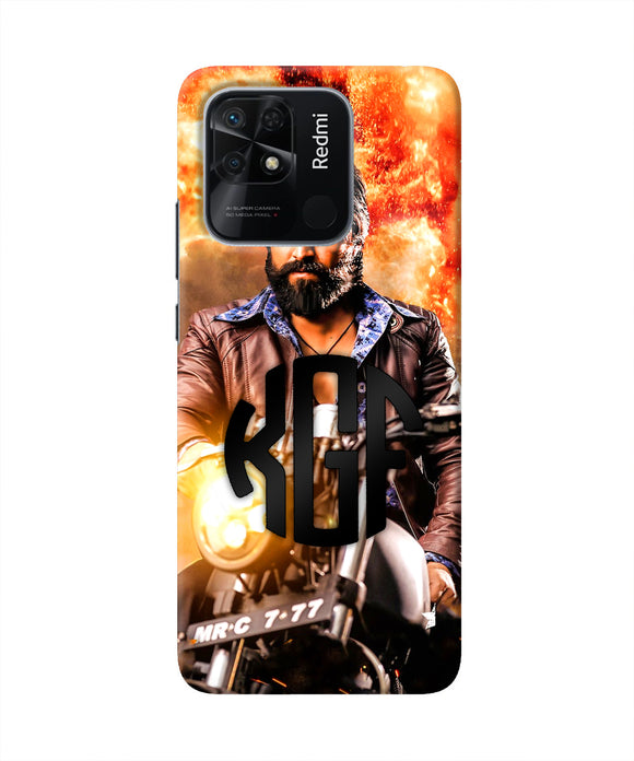 Rocky Bhai on Bike Redmi 10/10 Power Real 4D Back Cover
