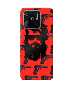 Rocky Bhai Beard Look Redmi 10/10 Power Real 4D Back Cover