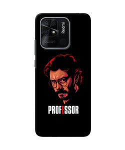 Money Heist Professor Sketch Redmi 10/10 Power Back Cover