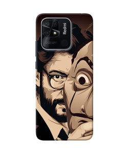 Money Heist Professor Art Redmi 10/10 Power Back Cover